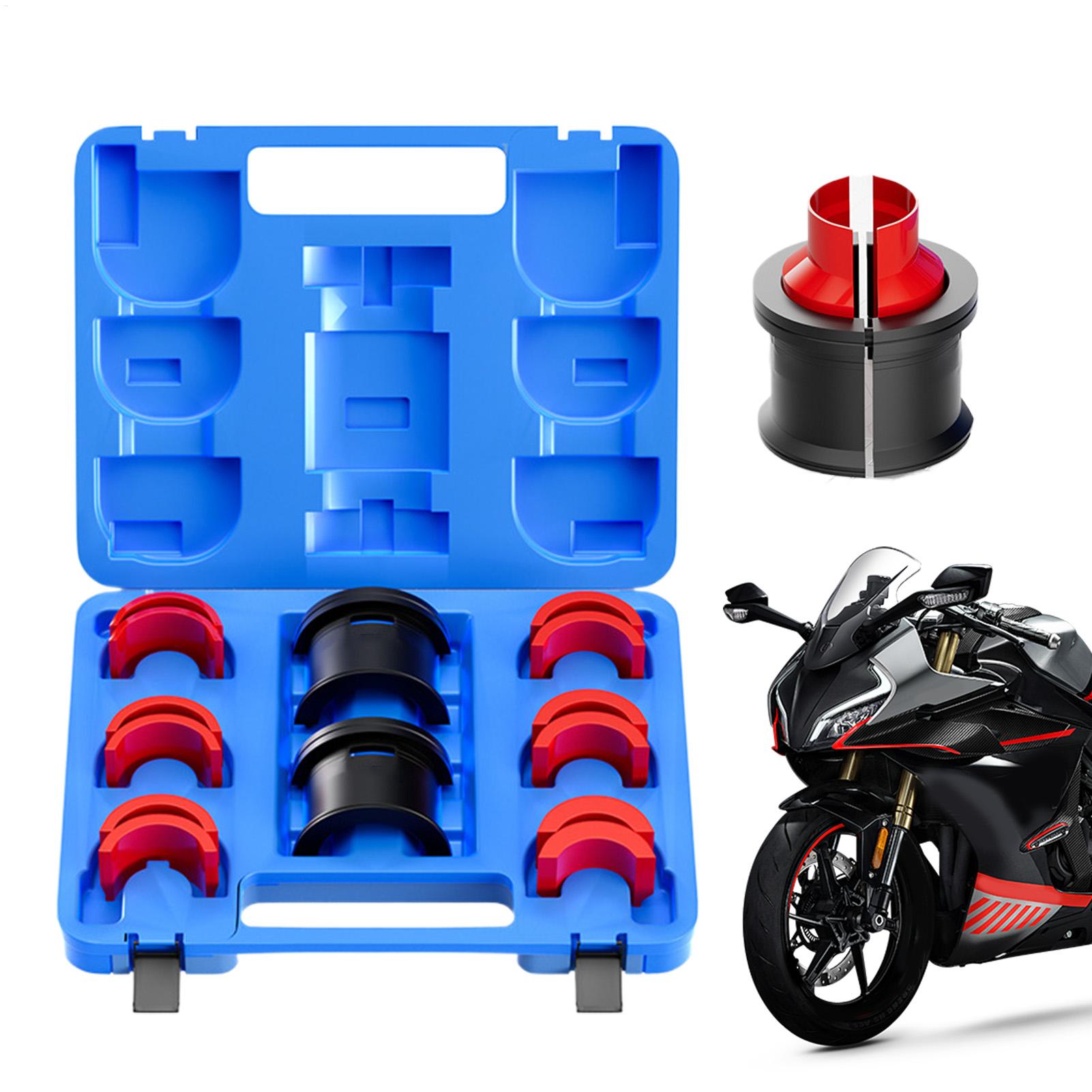 Tools For Motorcycle Workshop - フォークシールドライバーセット オートバイショックアブソーバー取り付けツール バイク ダートバイク メンテナンス ガレージ