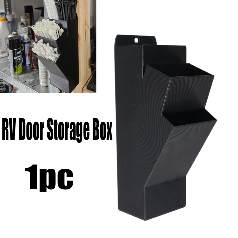 Screw Organizer Kit - キャラバンドア収納ボックスプラスチックユニバーサルドア収納コンパートメントネジ付きドアパネル収納ラックチューブ壁掛けオーガナイザー