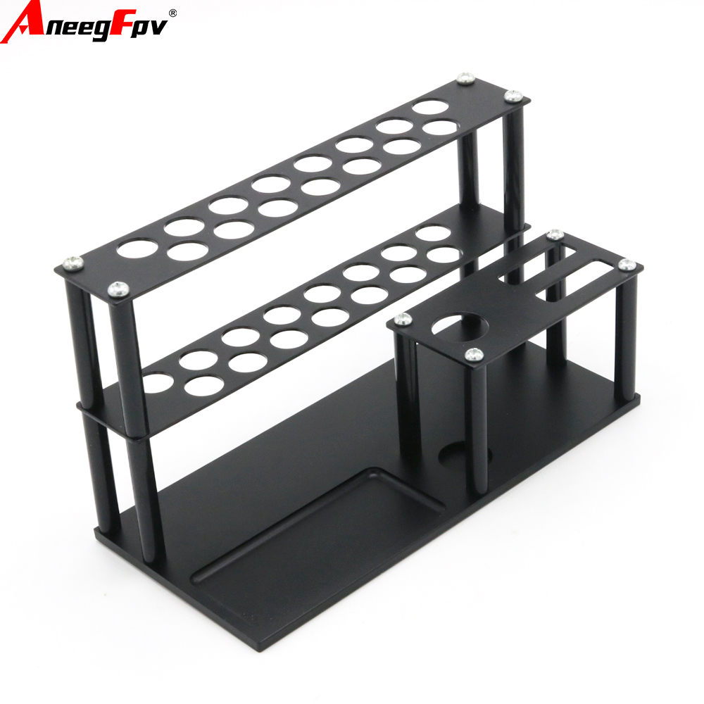 Screw Organizer Kit - 30穴ドライバー収納ラックホルダー 六角クロスドライバーオーガナイザー RCツールキット用 - ツールなしのツール管理ソリューション