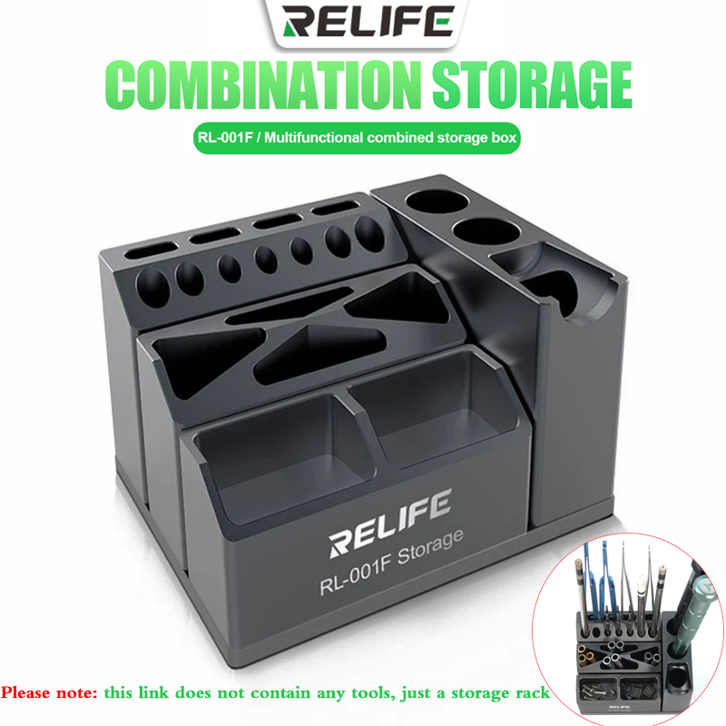 Screw Organizer Kit - RELIFE RL-001F 収納ボックス ピンセット ドライバー ネジ