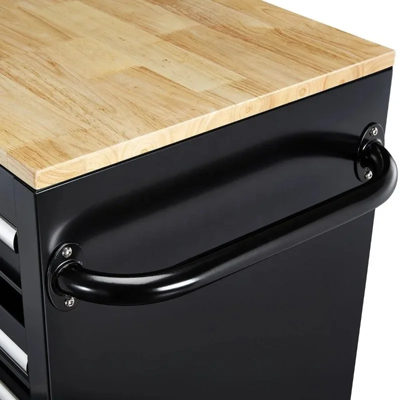 Tools Trolley For Workshop - 頑丈な46インチ9段引き出し付き作業台、自動工具トロリーキャビネット、ガレージや作業場向けの耐久性のある収納ソリューション