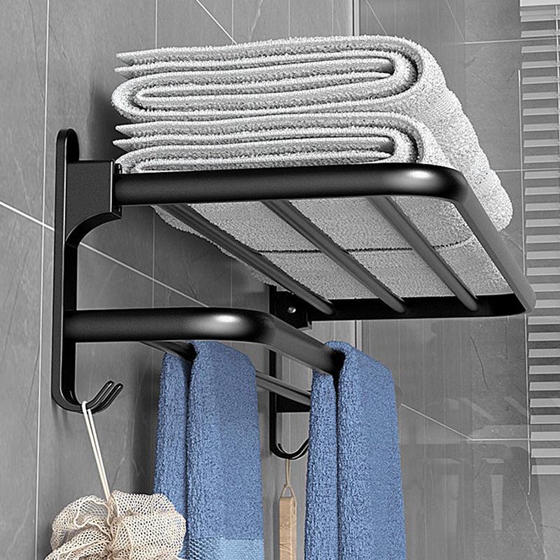自己粘着式浴室タオルラック、穴あけ不要、壁掛けバスタオルハン - Screw Organizer Kit のレビューと価格