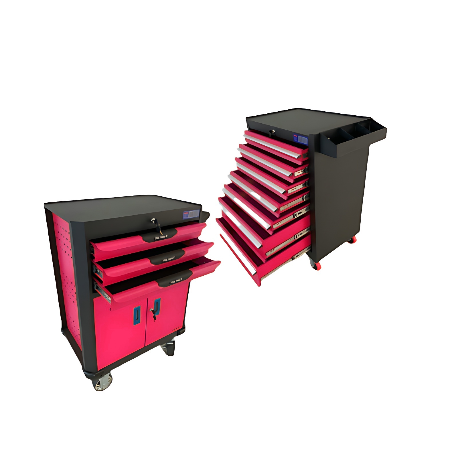 ハンドツールセット付きカート、新型7段式メカニックワークショ - Tools Trolley For Workshop のレビューと価格