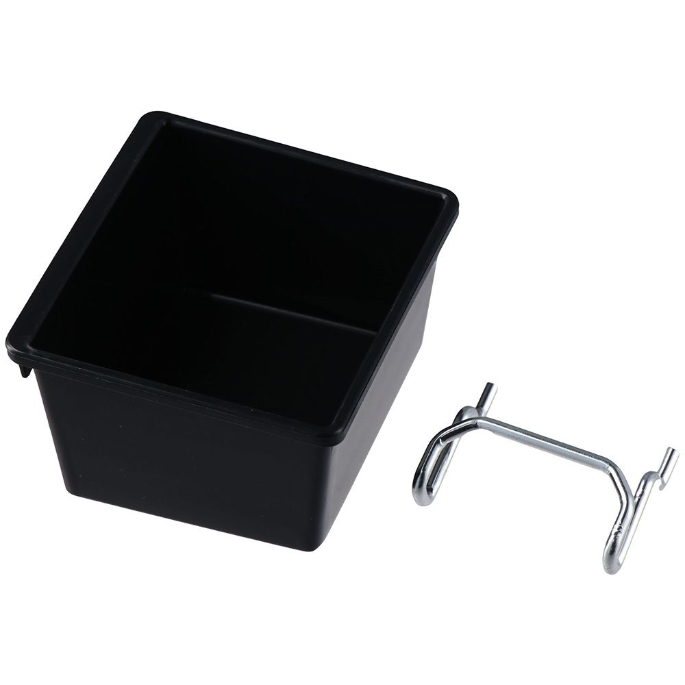 1/6 セット ペグボード ビン フックとラベル付き ペグボ - Tools Box For Workshop のレビューと価格