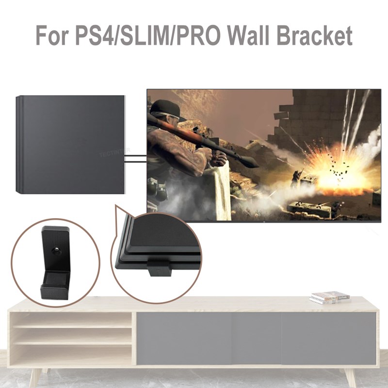 ウォールマウントホルダー PS4 コンソールブラケットプレイ - Screw Organizer Kit のレビューと価格
