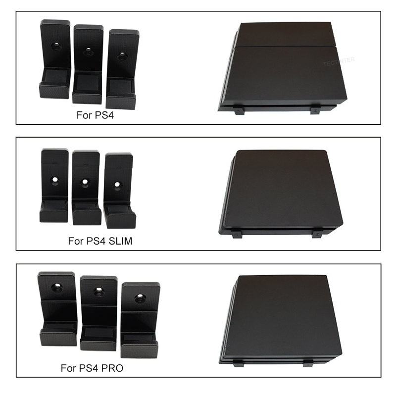 ウォールマウントホルダー PS4 コンソールブラケットプレイ - Screw Organizer Kit のレビューと価格