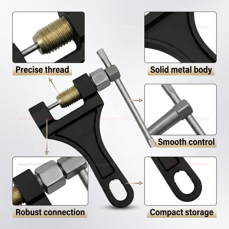 ユニバーサルオートバイチェーンブレーカーツールリンクリムーバ - Tools For Motorcycle Workshop のレビューと価格