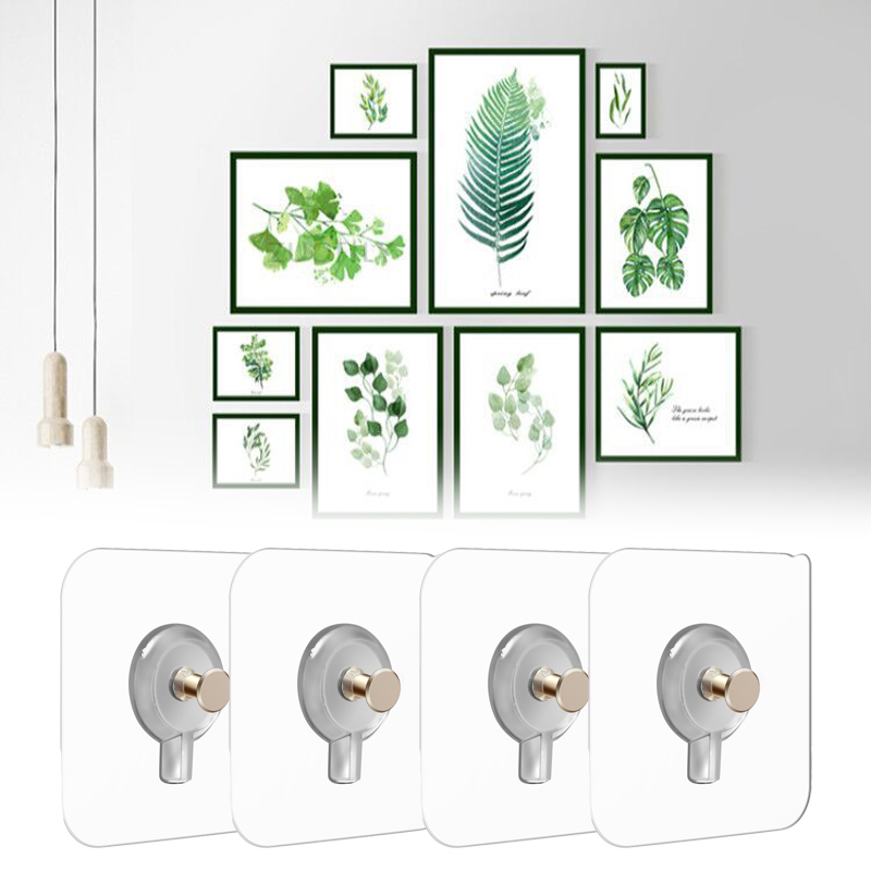 厚みのある壁掛けネジ式ステッカー付き壁掛けフック、写真フレー - Screw Organizer Kit のレビューと価格
