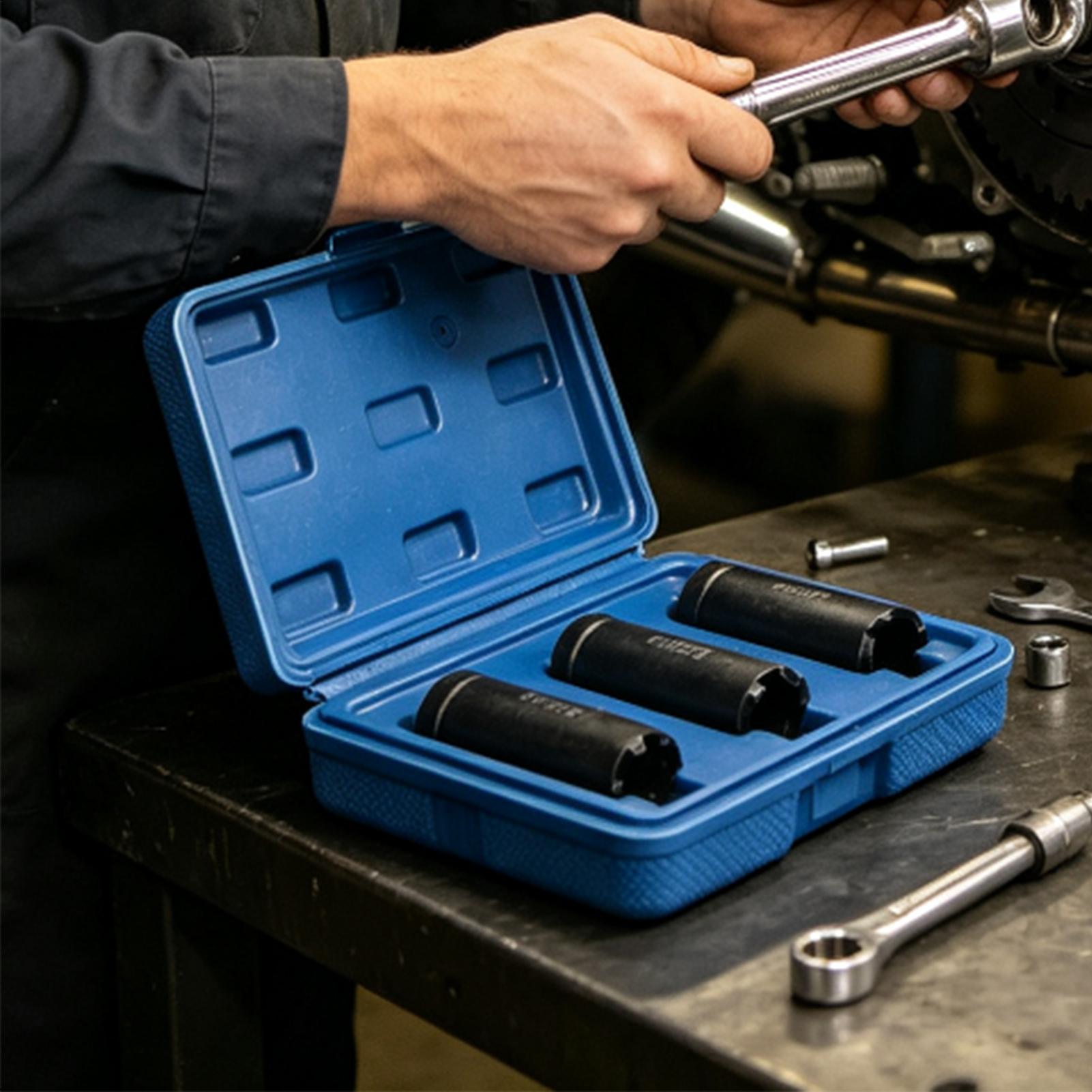 クラッチロックナットスパナ 3個セット スクータークラッチナ - Tools For Motorcycle Workshop のレビューと価格