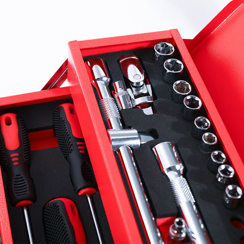 18インチ ポータブル ダブルハンドルツールボックス 5段ト - Tools Box For Workshop のレビューと価格