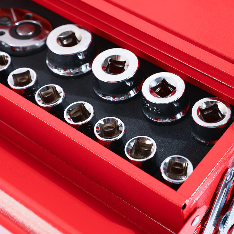 18インチ ポータブル ダブルハンドルツールボックス 5段ト - Tools Box For Workshop のレビューと価格