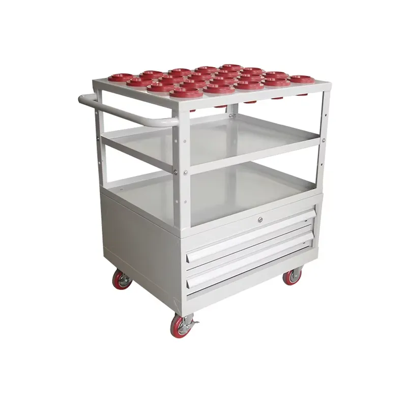 耐久性のあるワークショップCNCツールホルダー収納トロリーカ - Tools Trolley For Workshop のレビューと価格