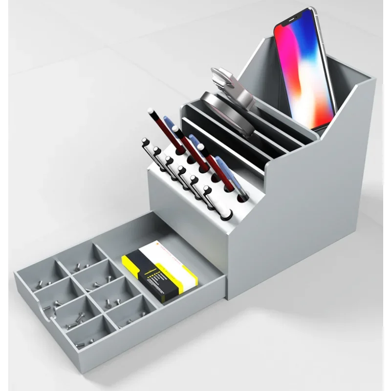 大容量デスクトップドライバーとピンセットツール収納ラック、ネ - Screw Organizer Kit のレビューと価格