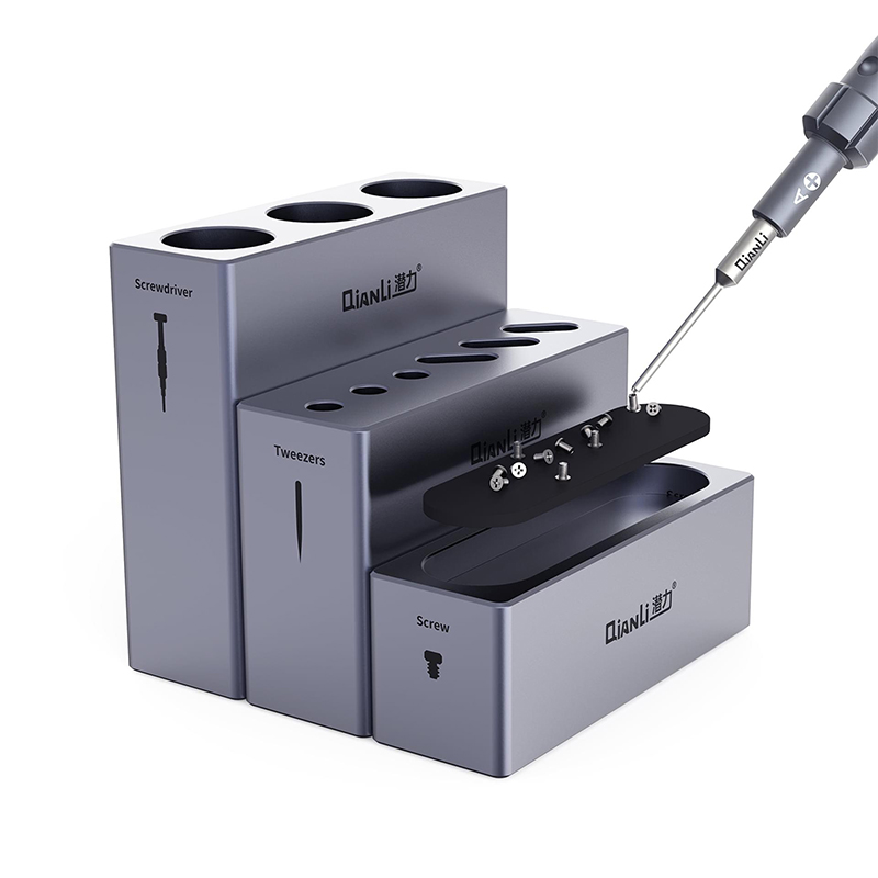 Qianliicube収納ボックス高品質アルミニウム合金電話 - Screw Organizer Kit のレビューと価格