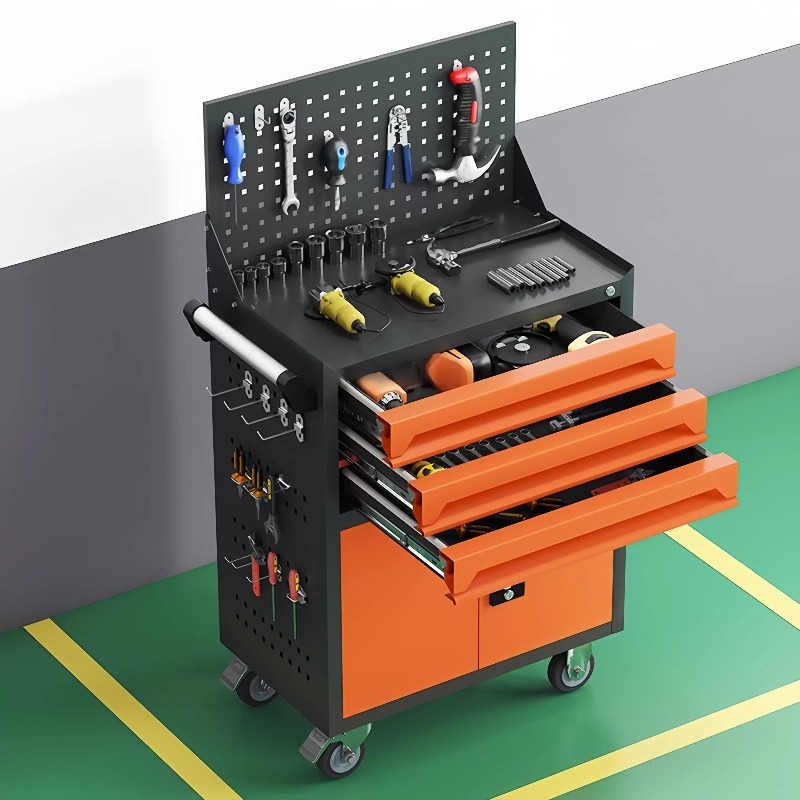 自動車修理工具カート、引き出し、ハードウェア修理、プッシュボ - Tools Box For Workshop のレビューと価格