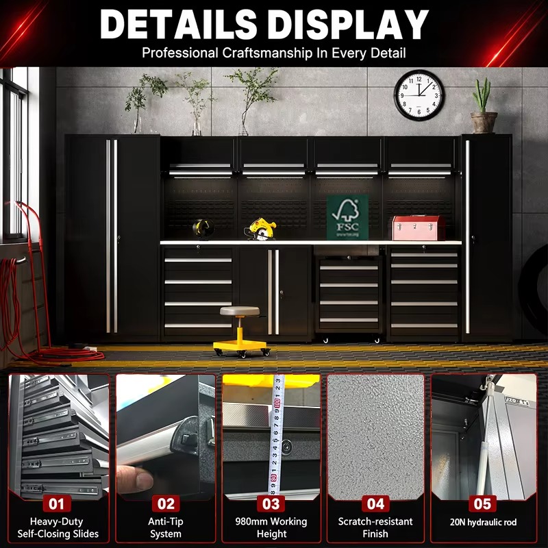 カスタマイズ可能なワークショップワークステーションツールキャ - Tools Box For Workshop のレビューと価格