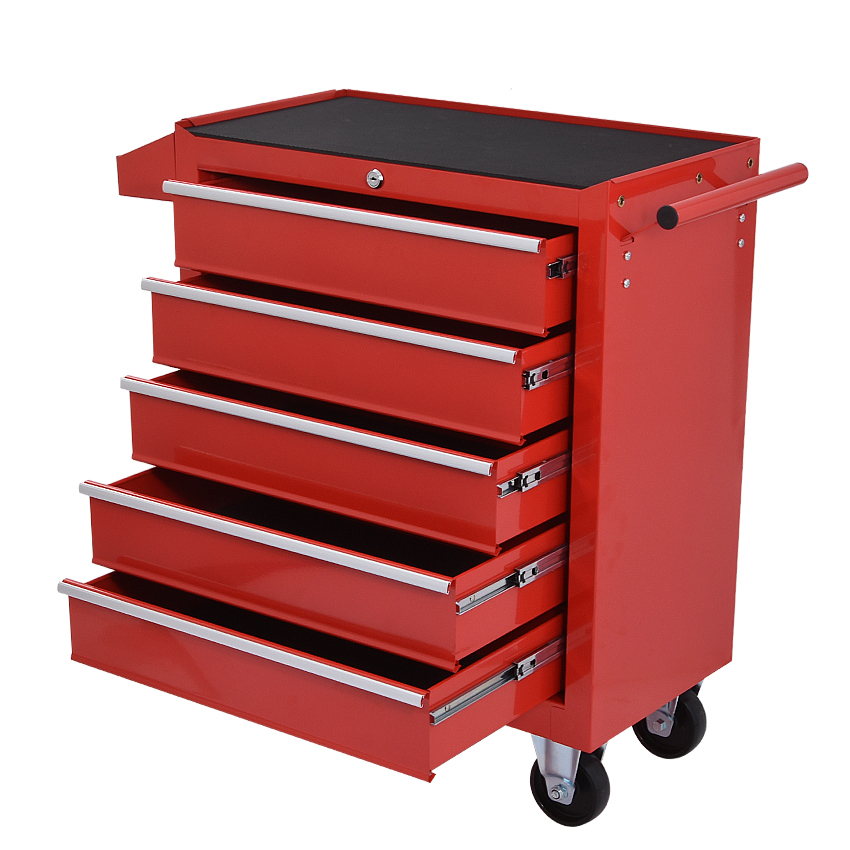 DA-25 5段引き出し収納ツールボックストロリー、ワークシ - Tools Trolley For Workshop のレビューと価格