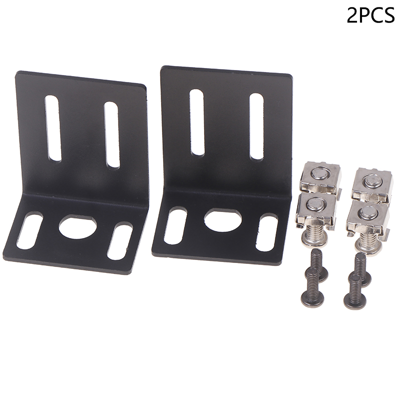 新しい 1 セット金属 1U ラックマウント耳取付ジョイント - Screw Organizer Kit のレビューと価格