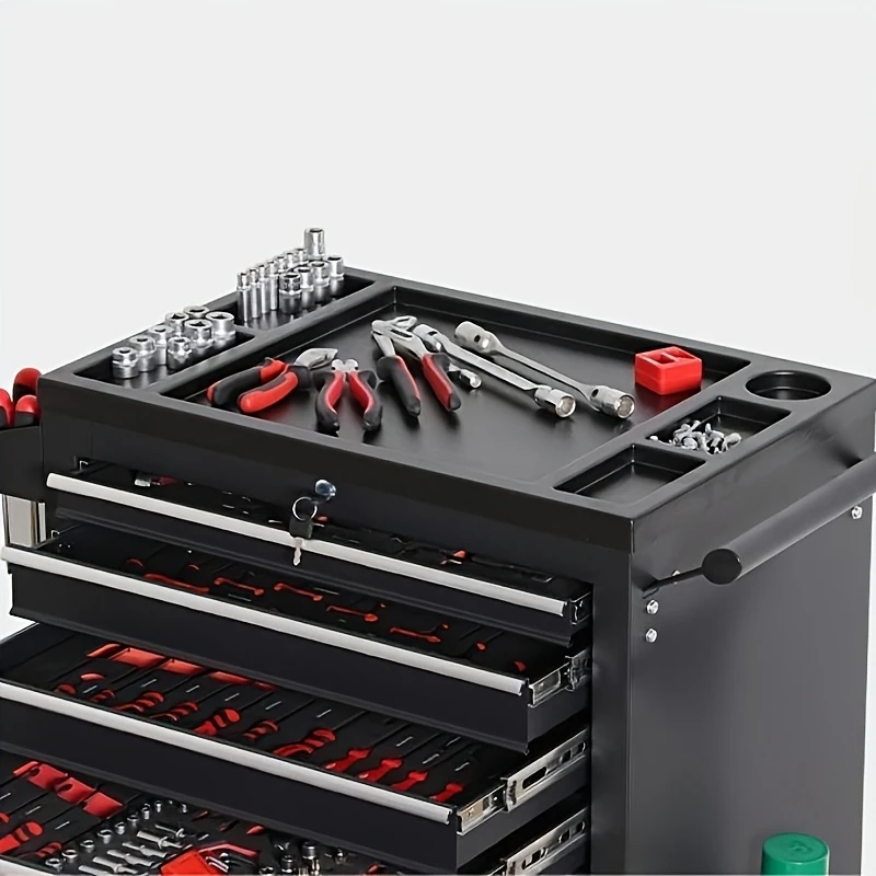 1台の頑丈な7段引き出し金属製ツールトロリー、防水自動車修理 - Tools Trolley For Workshop のレビューと価格